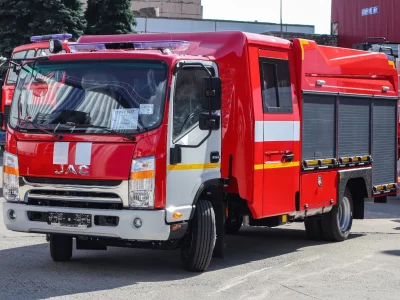 Пожарный автомобиль на базе шасси JAC N-90